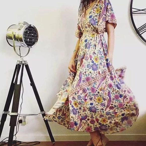 5⭐️Gypsy Lovebird dress - Picture 15 of 16